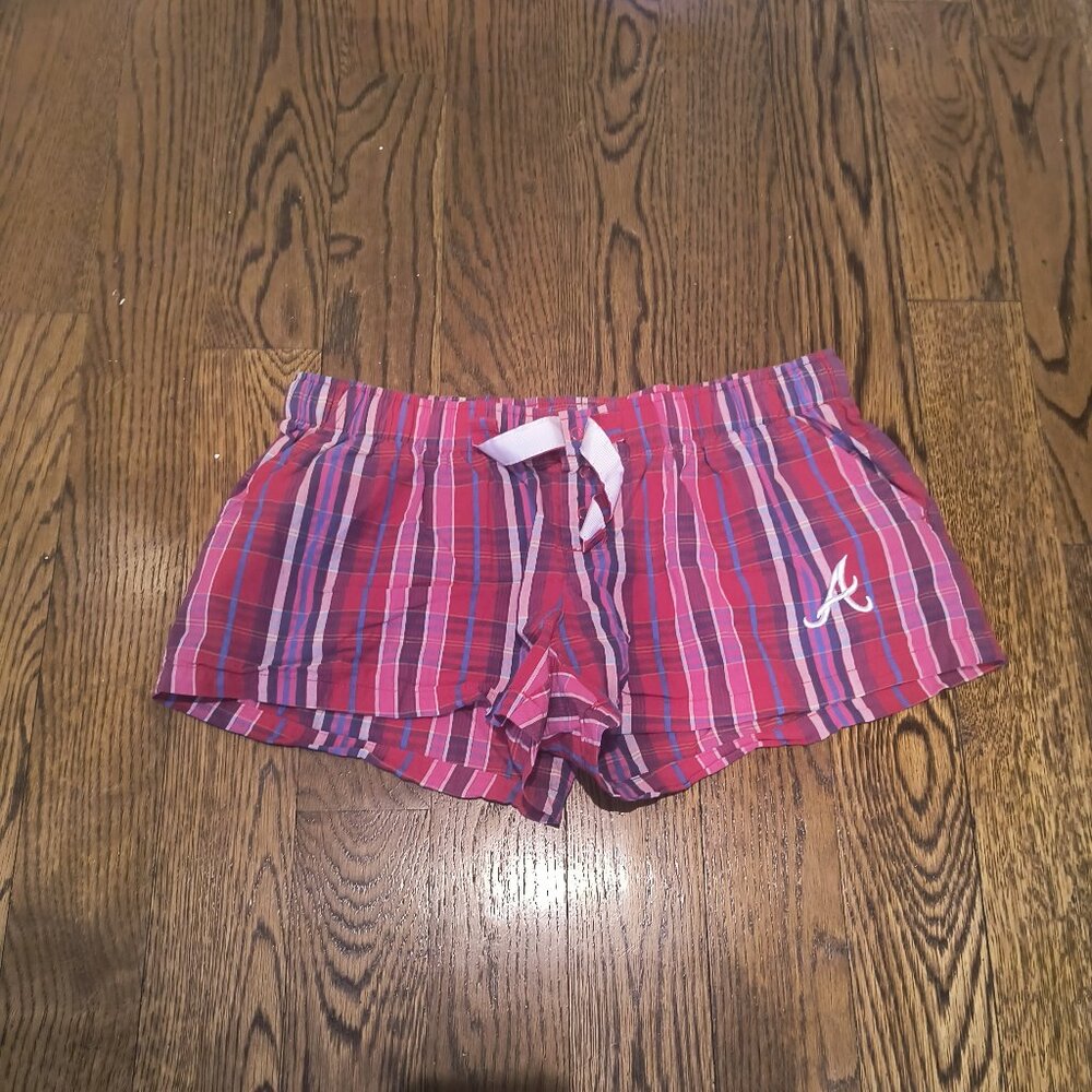 A Monogrammed Pajama Shorts